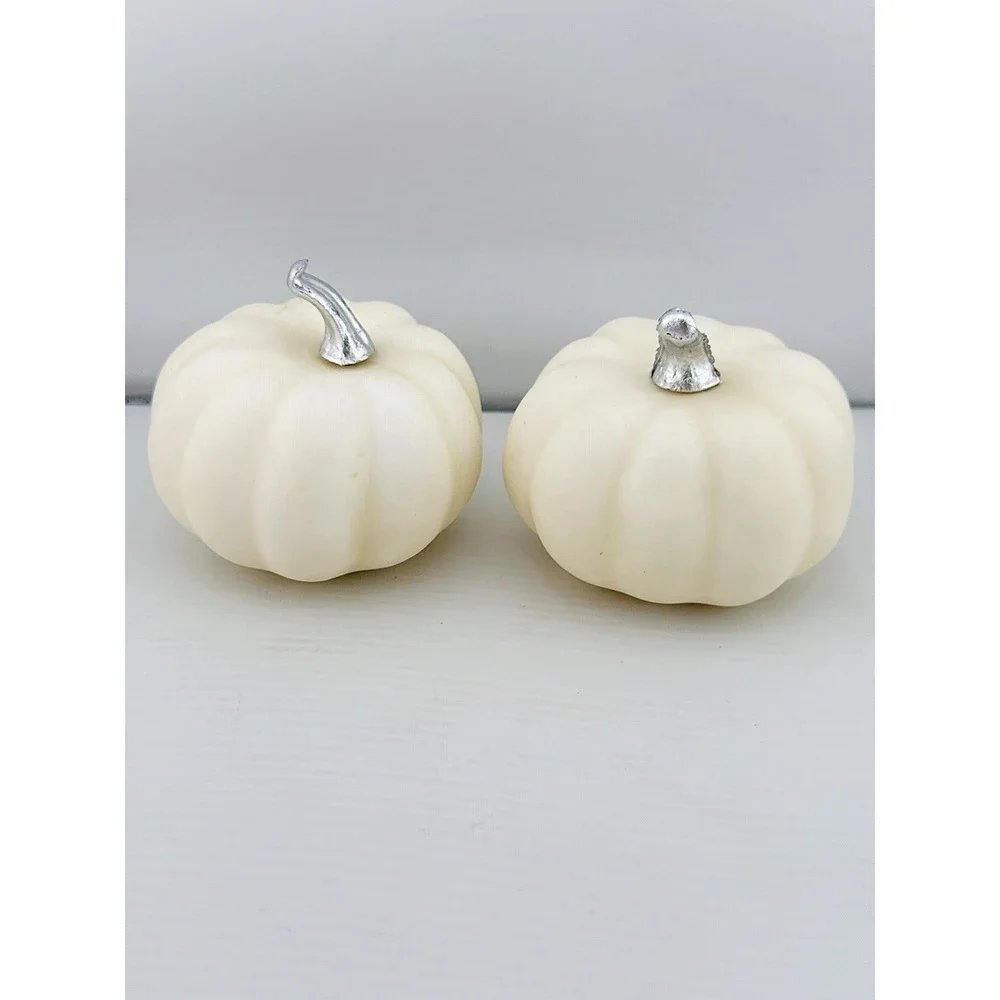 Halloween Summerween Pink Mini Pumpkin Set. Includes 4 Total